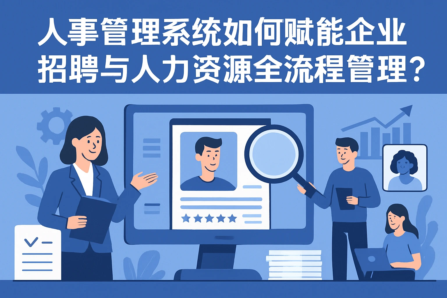 人事管理系统如何赋能企业招聘与人力资源全流程管理？