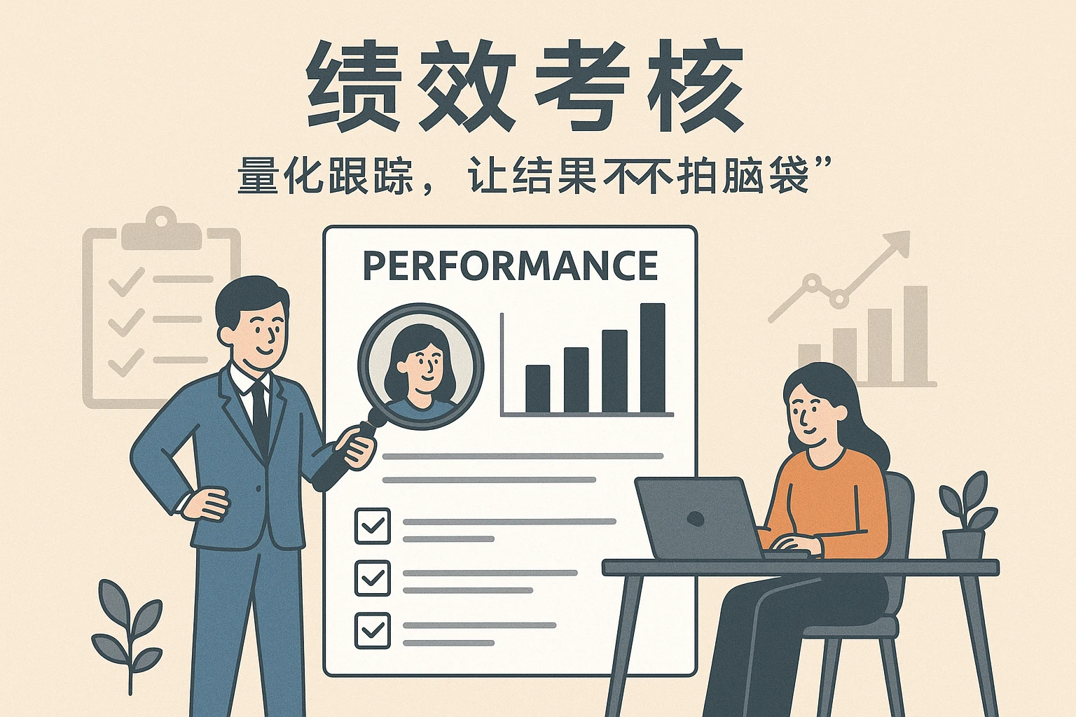 2. 绩效考核：量化跟踪，让结果“不拍脑袋”