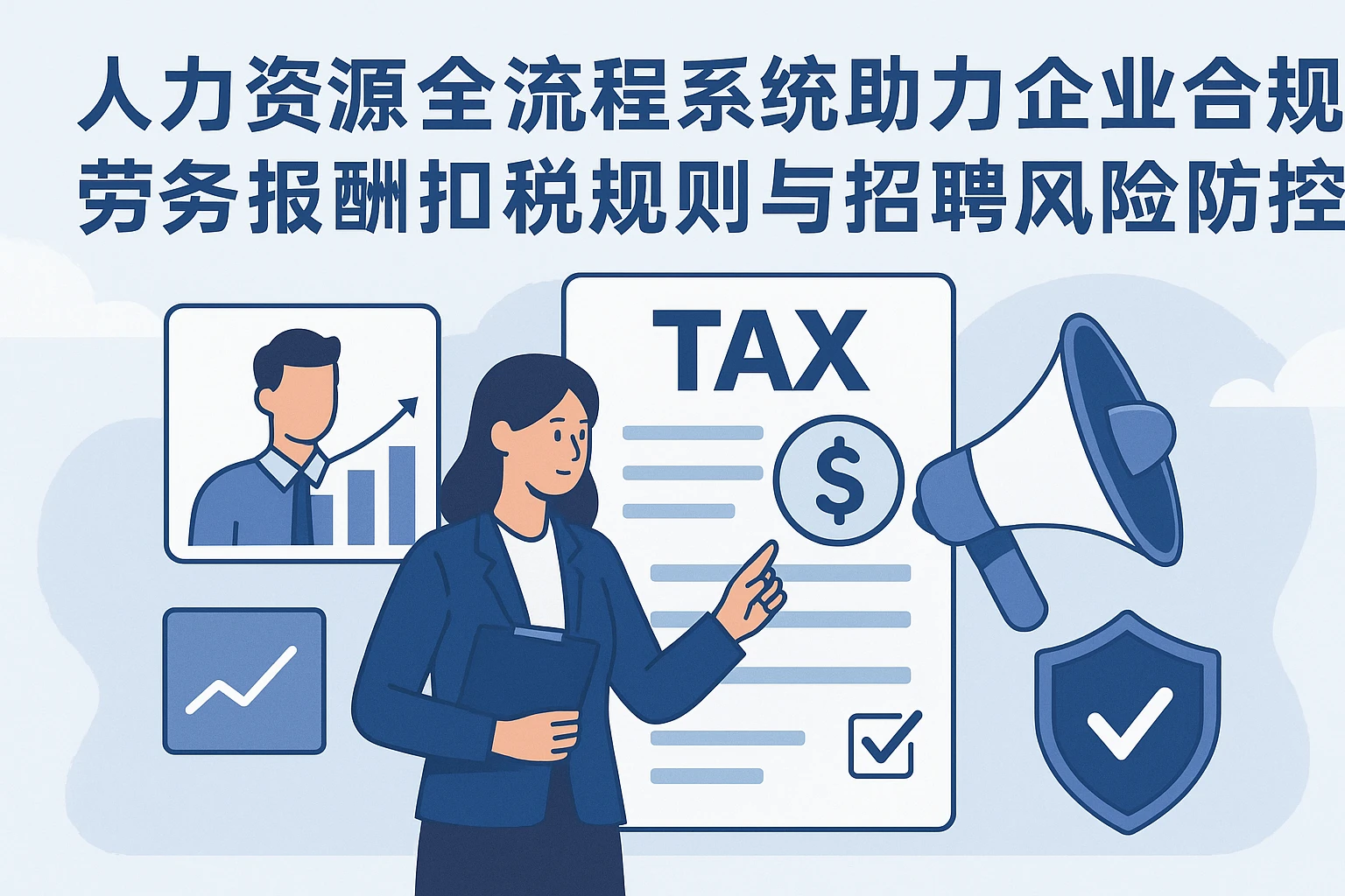 人力资源全流程系统助力企业合规：劳务报酬扣税规则与招聘风险防控