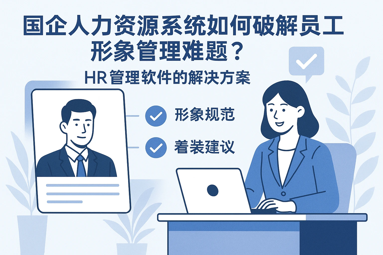国企人力资源系统如何破解员工形象管理难题？HR管理软件的解决方案