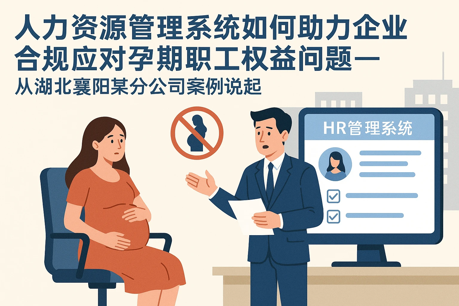 人力资源管理系统如何助力企业合规应对孕期职工权益问题——从湖北襄阳某分公司案例说起