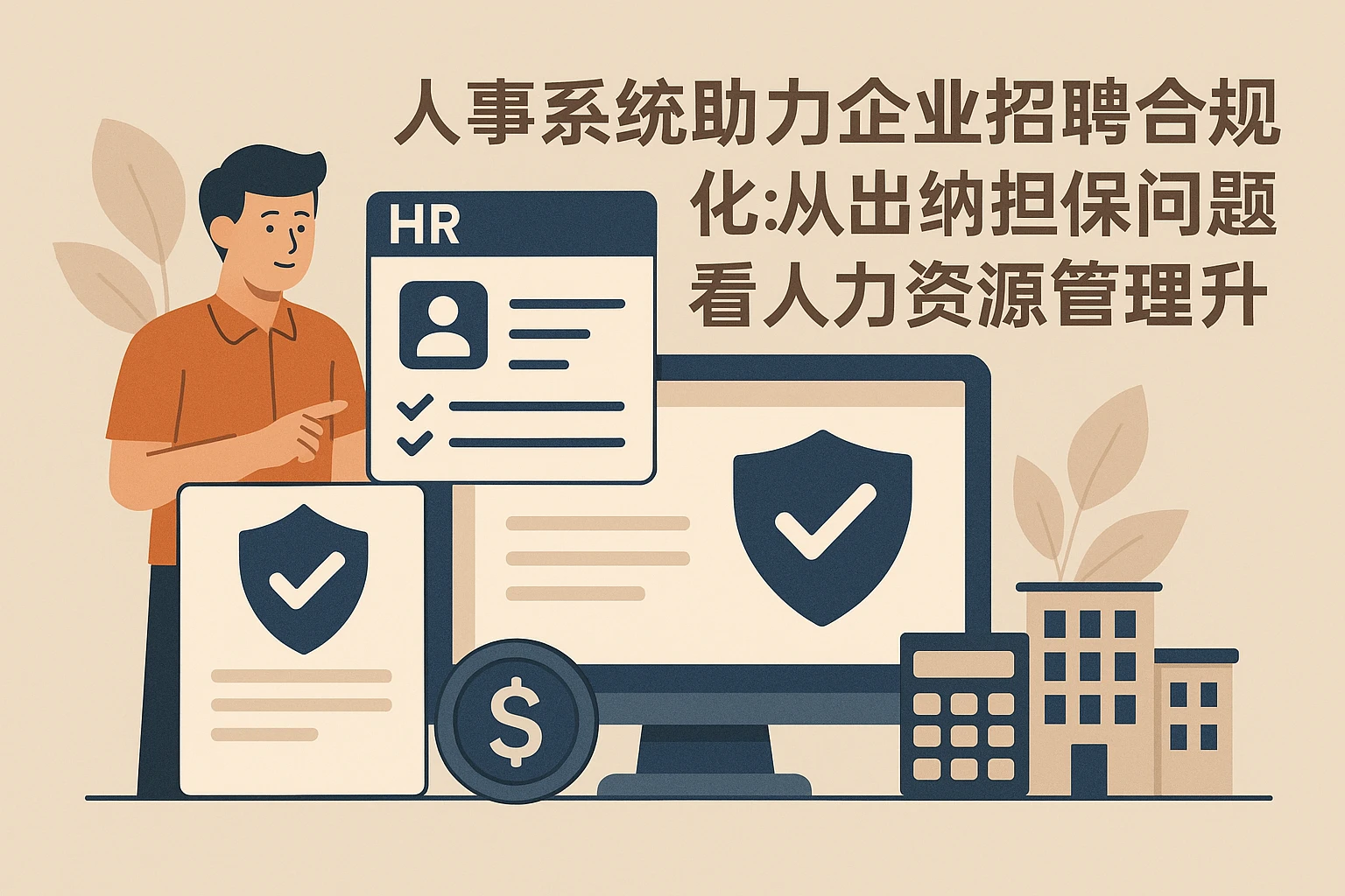 人事系统助力企业招聘合规化：从出纳担保问题看人力资源管理升级