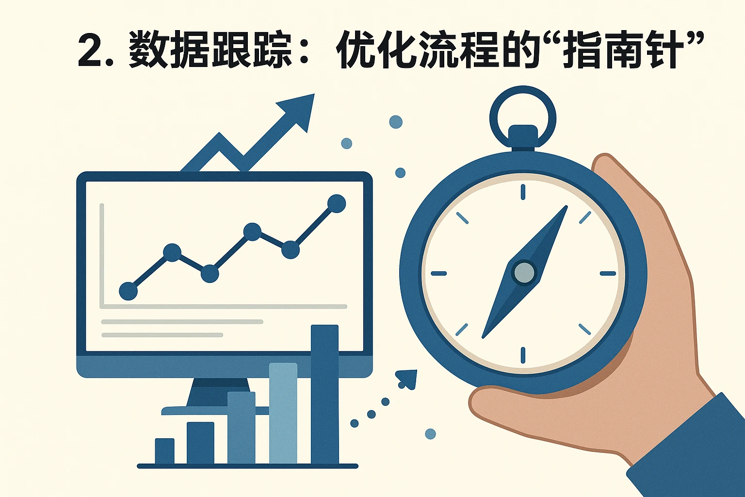 2. 数据跟踪：优化流程的“指南针”