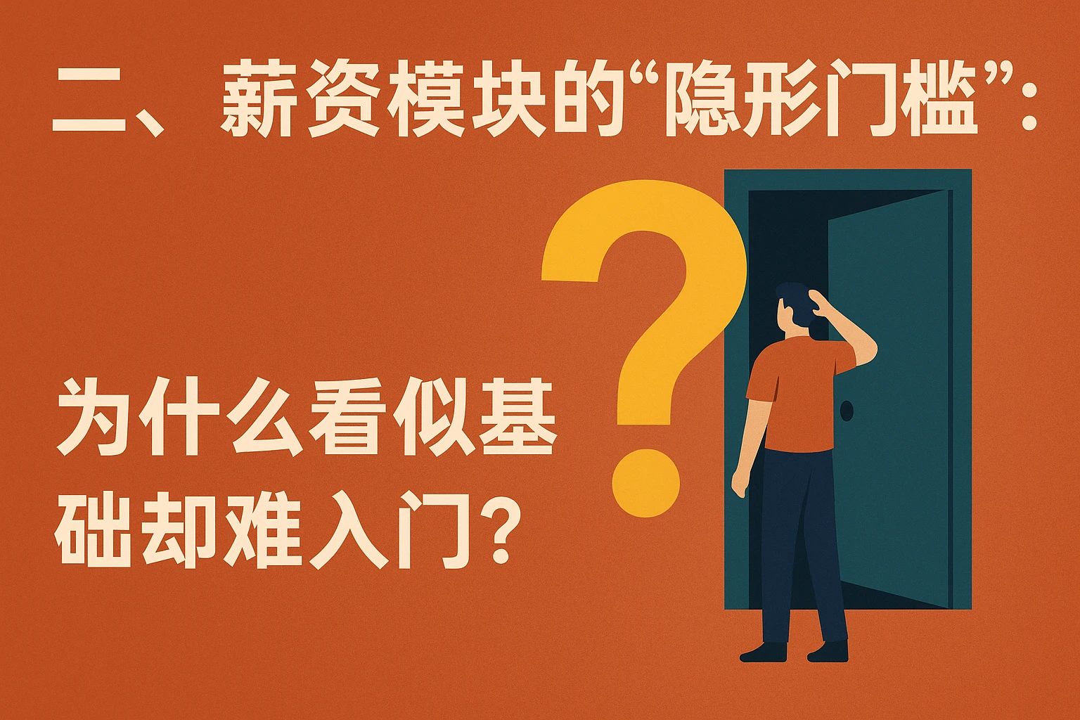 二、薪资模块的“隐形门槛”：为什么看似基础却难入门？