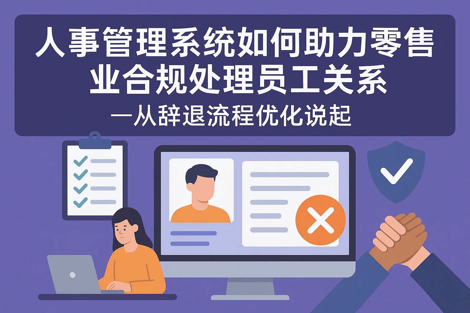 人事管理系统如何助力零售业合规处理员工关系——从辞退流程优化说起