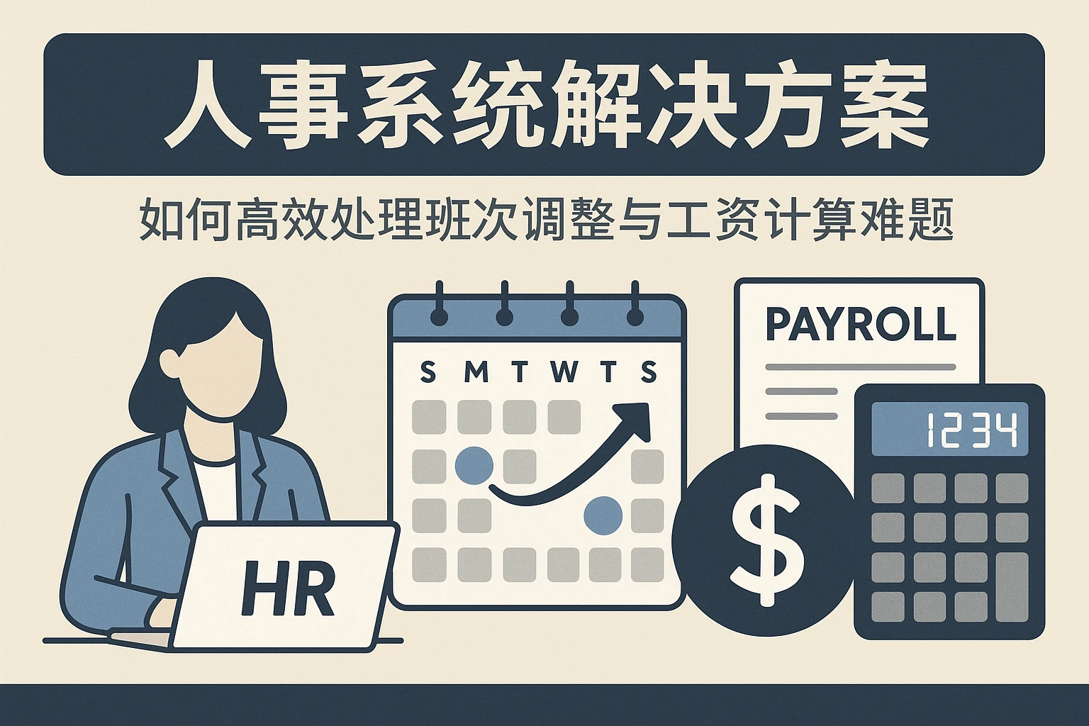 人事系统解决方案：如何高效处理班次调整与工资计算难题