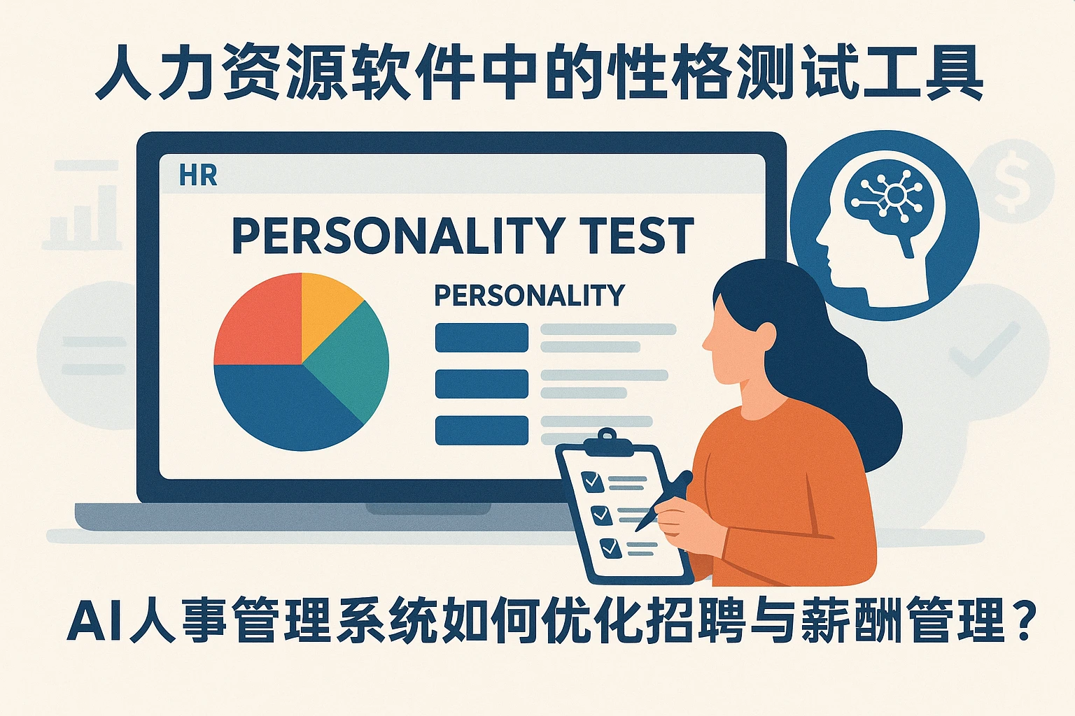 人力资源软件中的性格测试工具：AI人事管理系统如何优化招聘与薪酬管理？