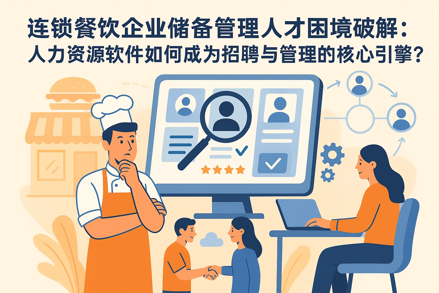 连锁餐饮企业储备管理人才困境破解：人力资源软件如何成为招聘与管理的核心引擎？