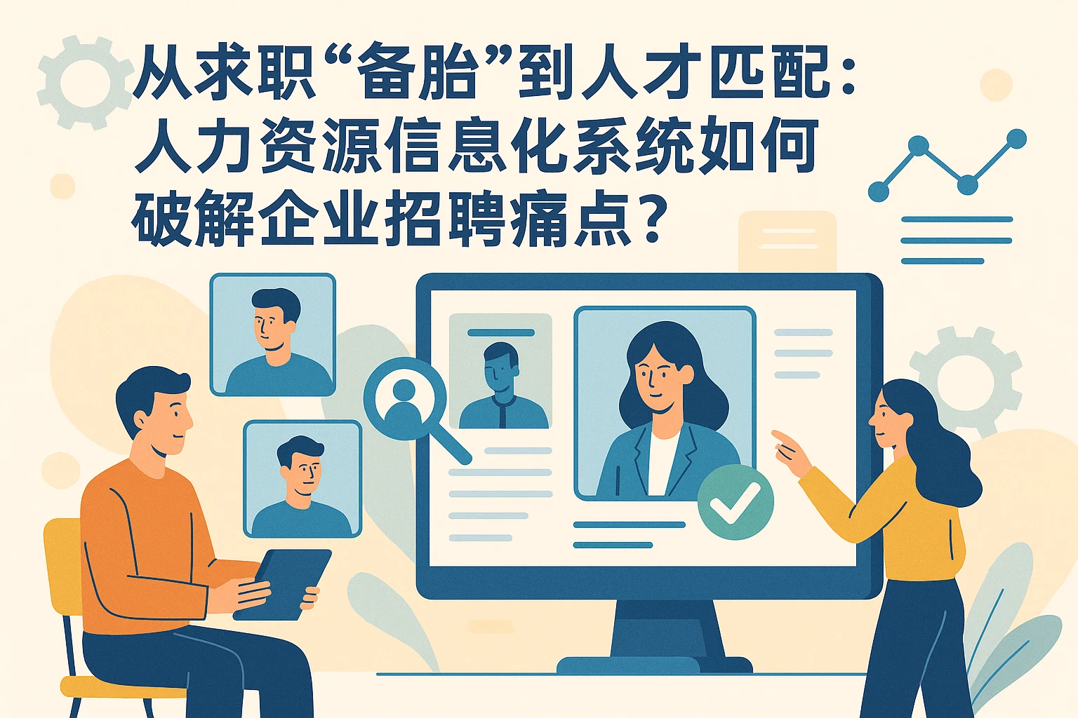 从求职“备胎”到人才匹配：人力资源信息化系统如何破解企业招聘痛点？