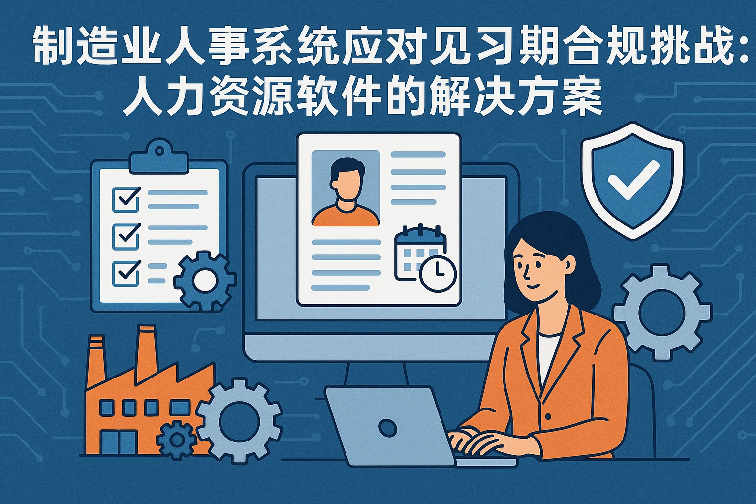 制造业人事系统应对见习期合规挑战：人力资源软件的解决方案