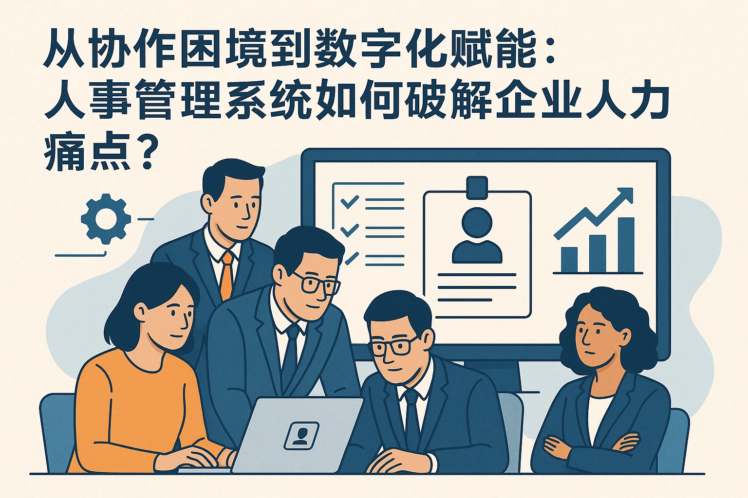 从协作困境到数字化赋能：人事管理系统如何破解企业人力痛点？