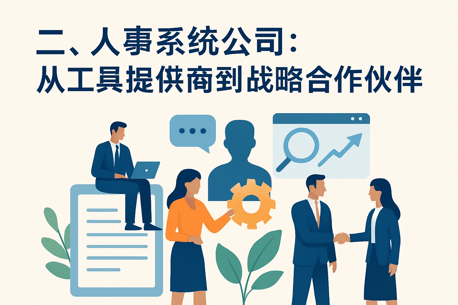 二、人事系统公司：从工具提供商到战略合作伙伴