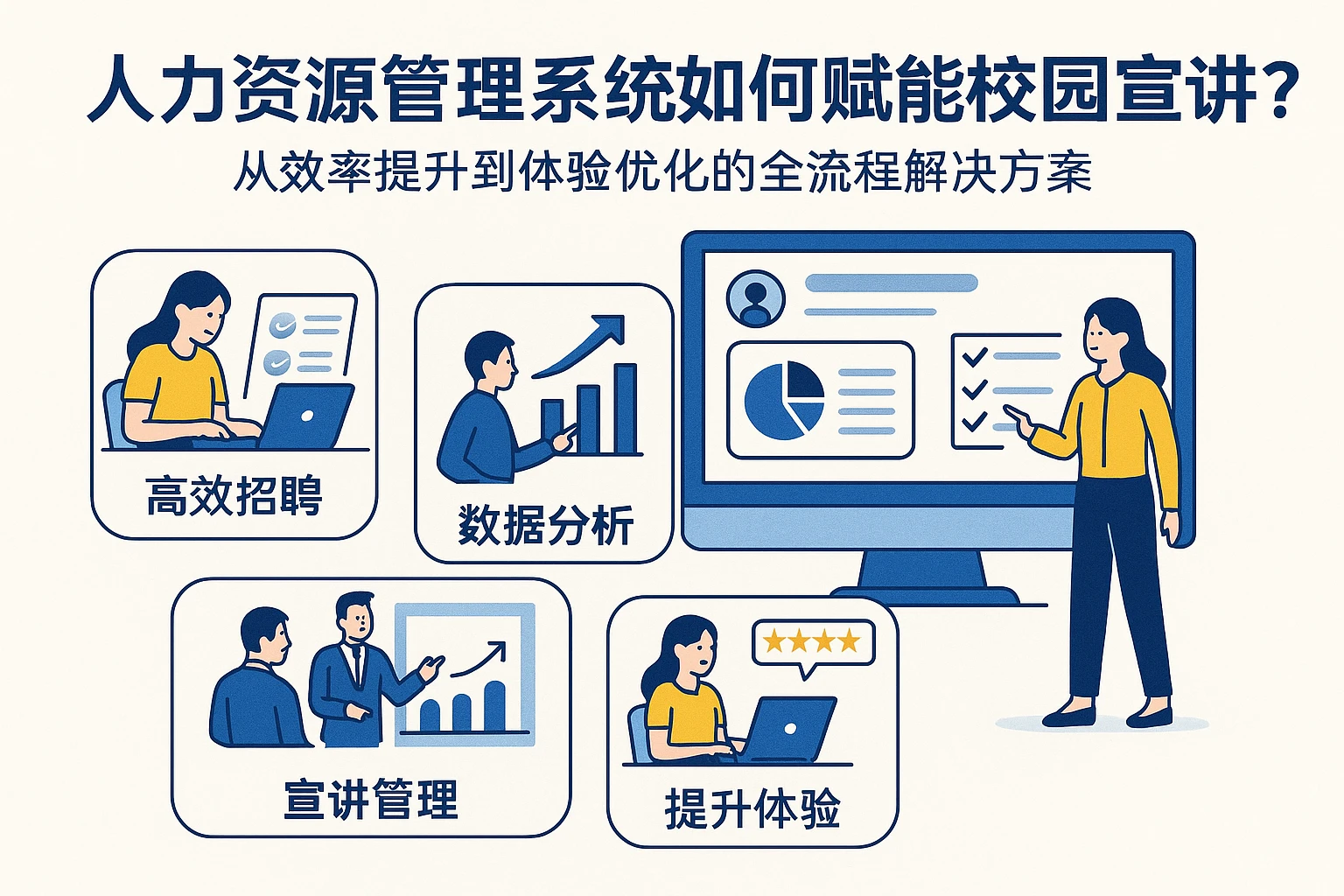 人力资源管理系统如何赋能校园宣讲？从效率提升到体验优化的全流程解决方案