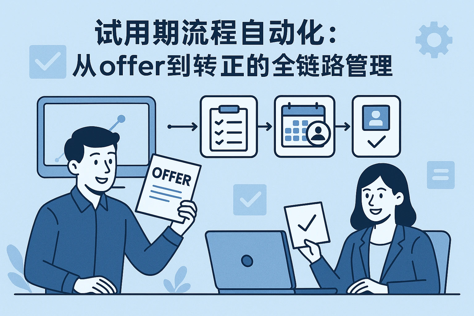 1. 试用期流程自动化：从offer到转正的全链路管理