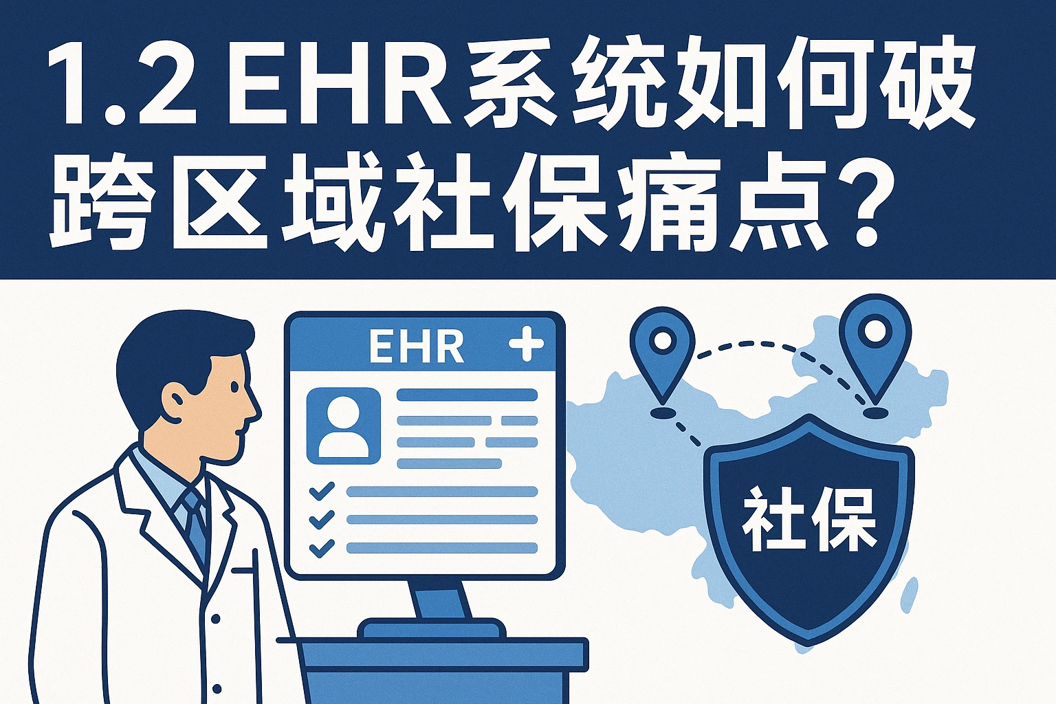 1.2 EHR系统如何破解跨区域社保痛点？