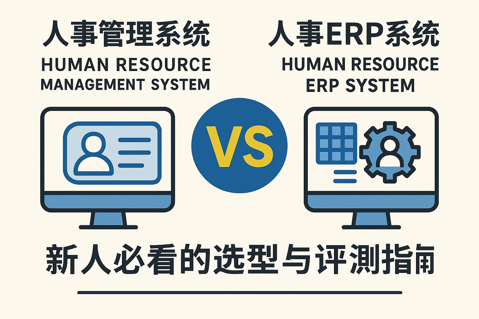 人事管理系统vs人事ERP系统：新人必看的选型与评测指南