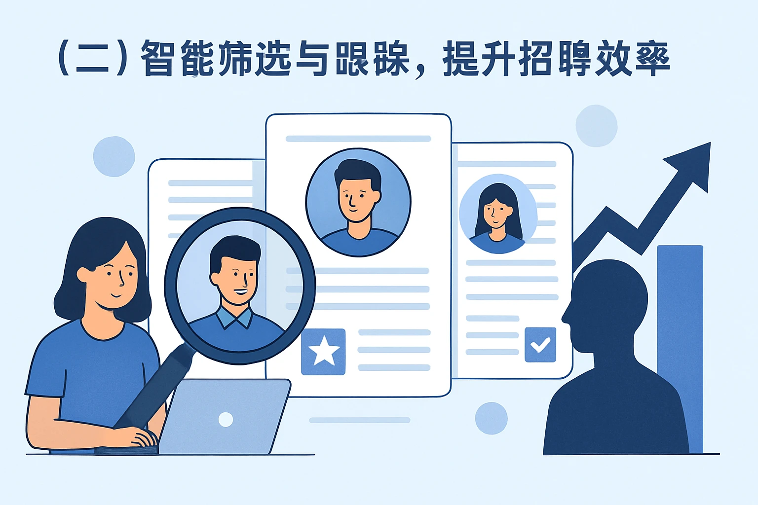 （二）智能筛选与跟踪，提升招聘效率