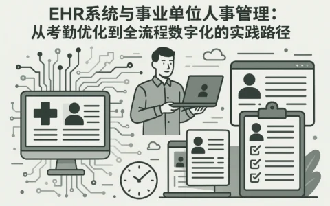 EHR系统与事业单位人事管理：从考勤优化到全流程数字化的实践路径