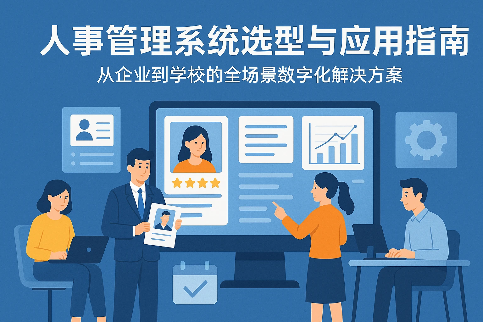 人事管理系统选型与应用指南：从企业到学校的全场景数字化解决方案