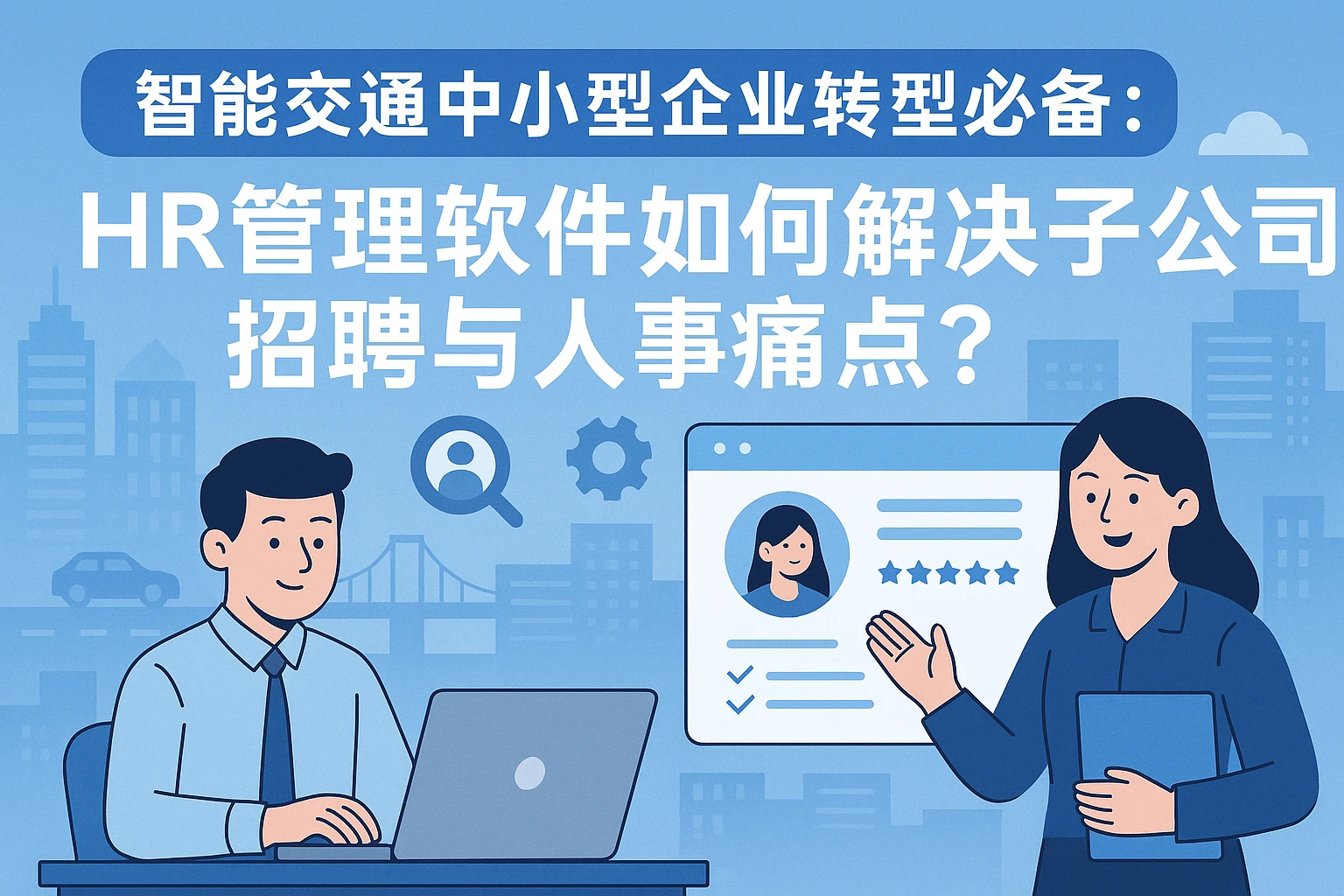 智能交通中小型企业转型必备：HR管理软件如何解决子公司招聘与人事痛点？