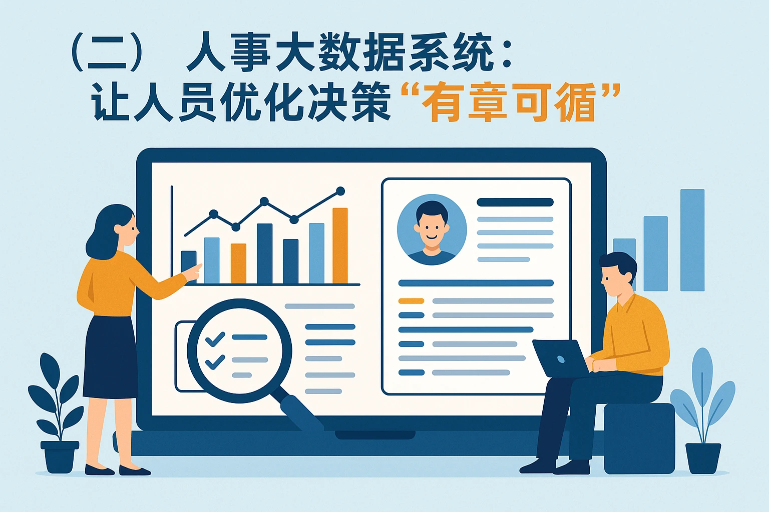 （二）人事大数据系统：让人员优化决策“有章可循”