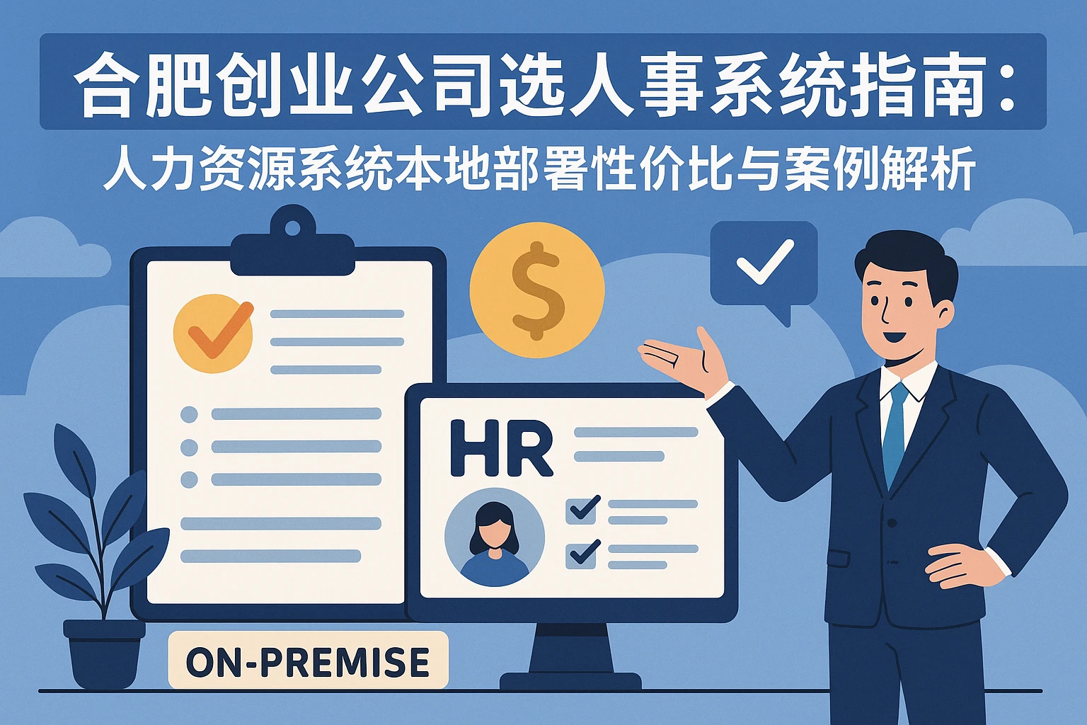 合肥创业公司选人事系统指南：人力资源系统本地部署性价比与案例解析