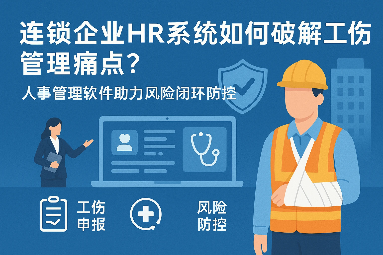 连锁企业HR系统如何破解工伤管理痛点？人事管理软件助力风险闭环防控