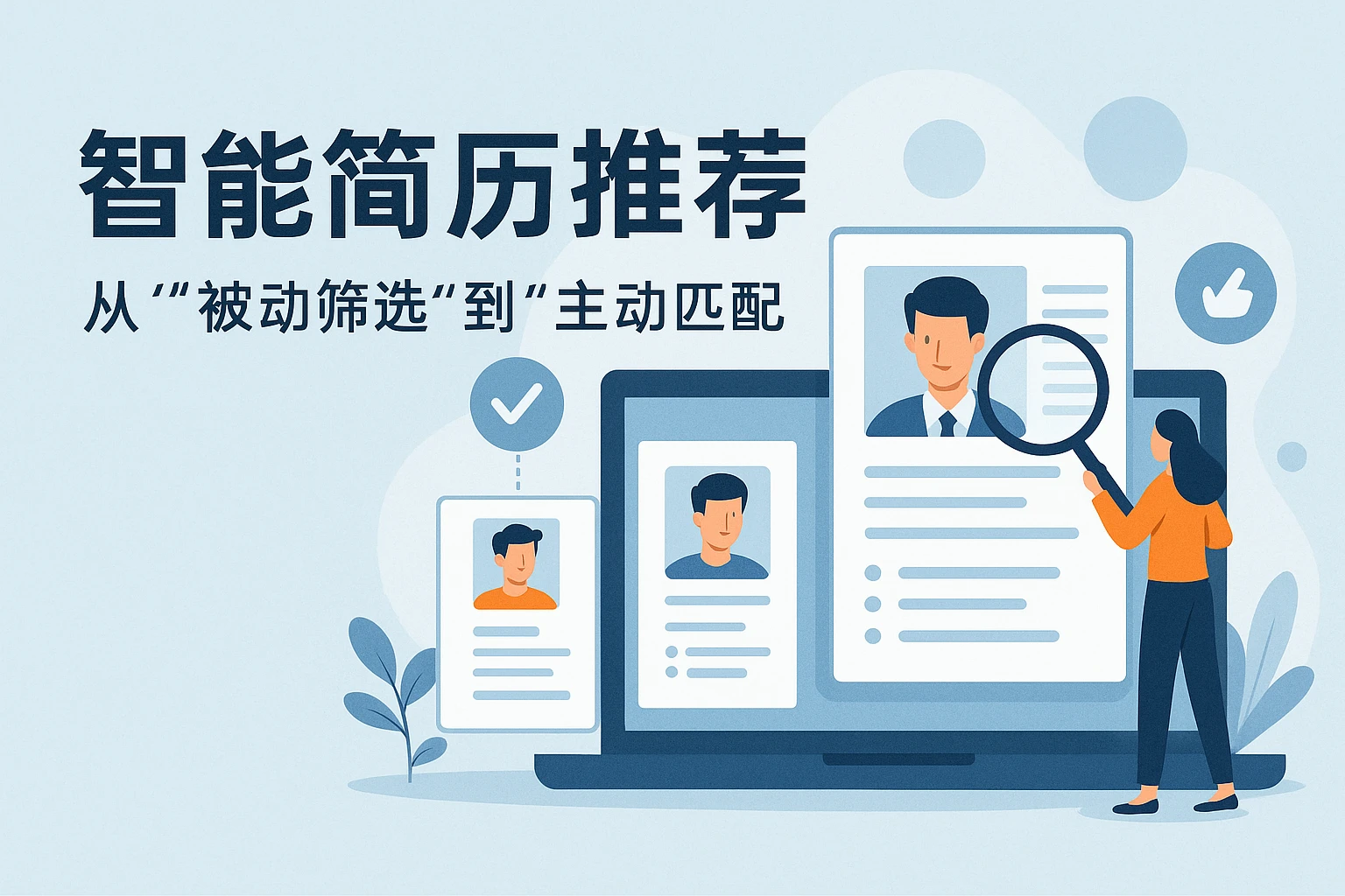 2. 智能简历推荐：从“被动筛选”到“主动匹配”