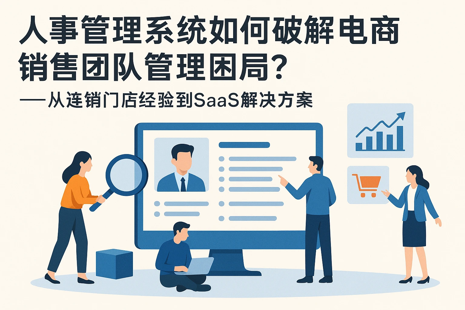人事管理系统如何破解电商销售团队管理困局？——从连锁门店经验到SaaS解决方案