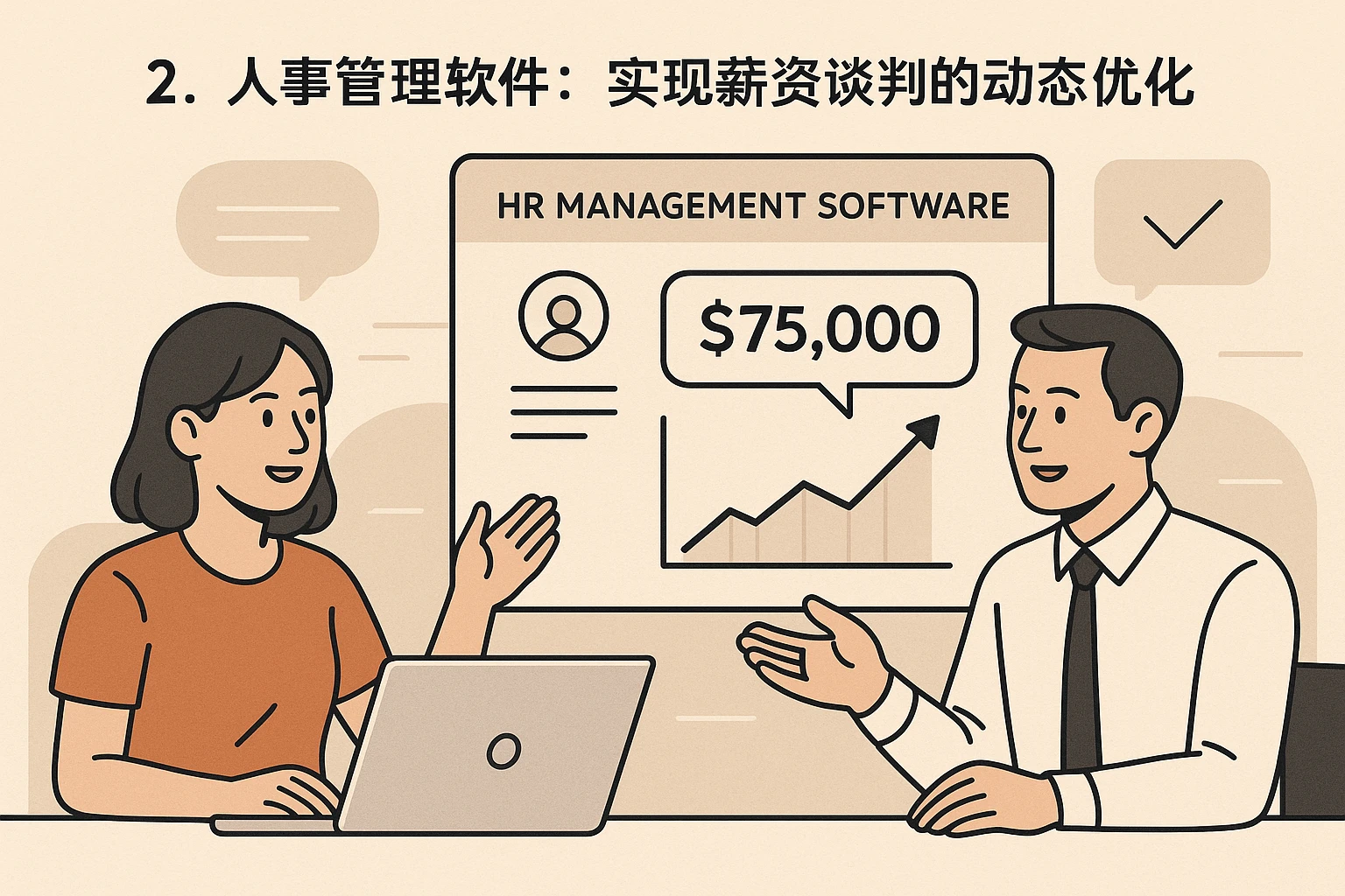 2. 人事管理软件：实现薪资谈判的动态优化
