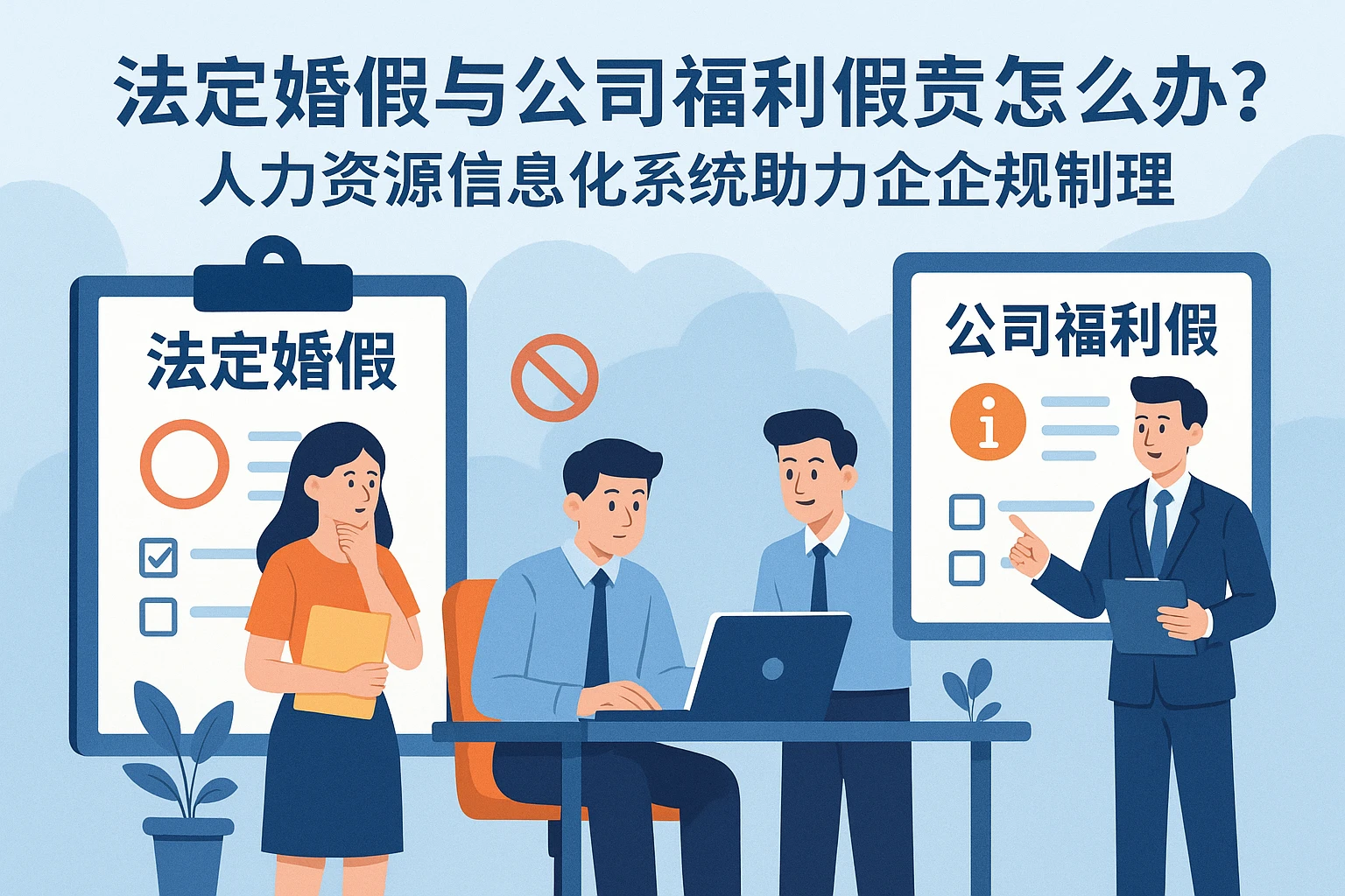 法定婚假与公司福利假冲突怎么办？人力资源信息化系统助力企业合规处理