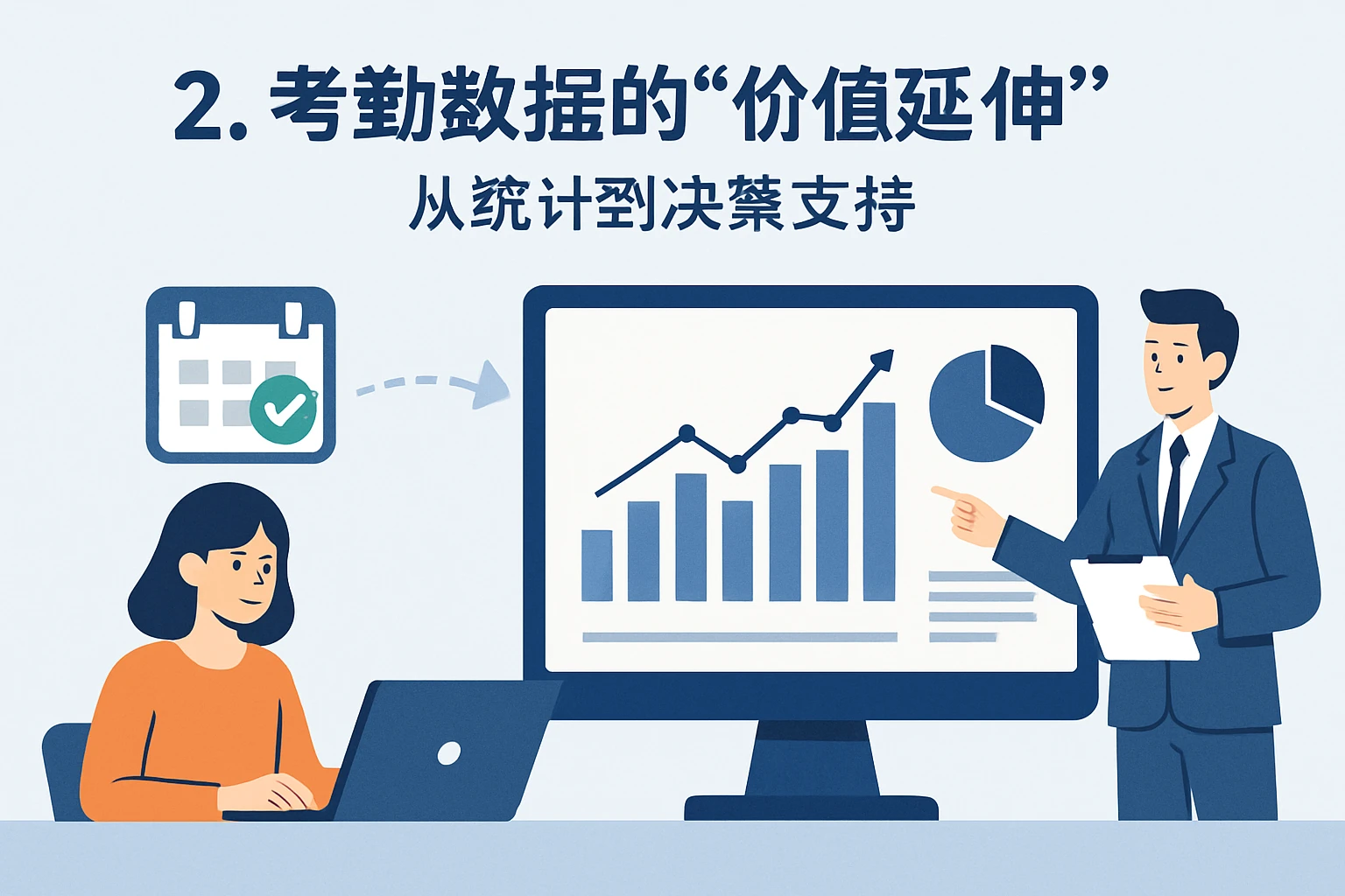 2. 考勤数据的“价值延伸”：从统计到决策支持