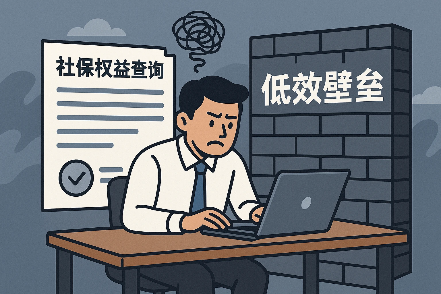 2. 员工社保权益查询的“低效壁垒”
