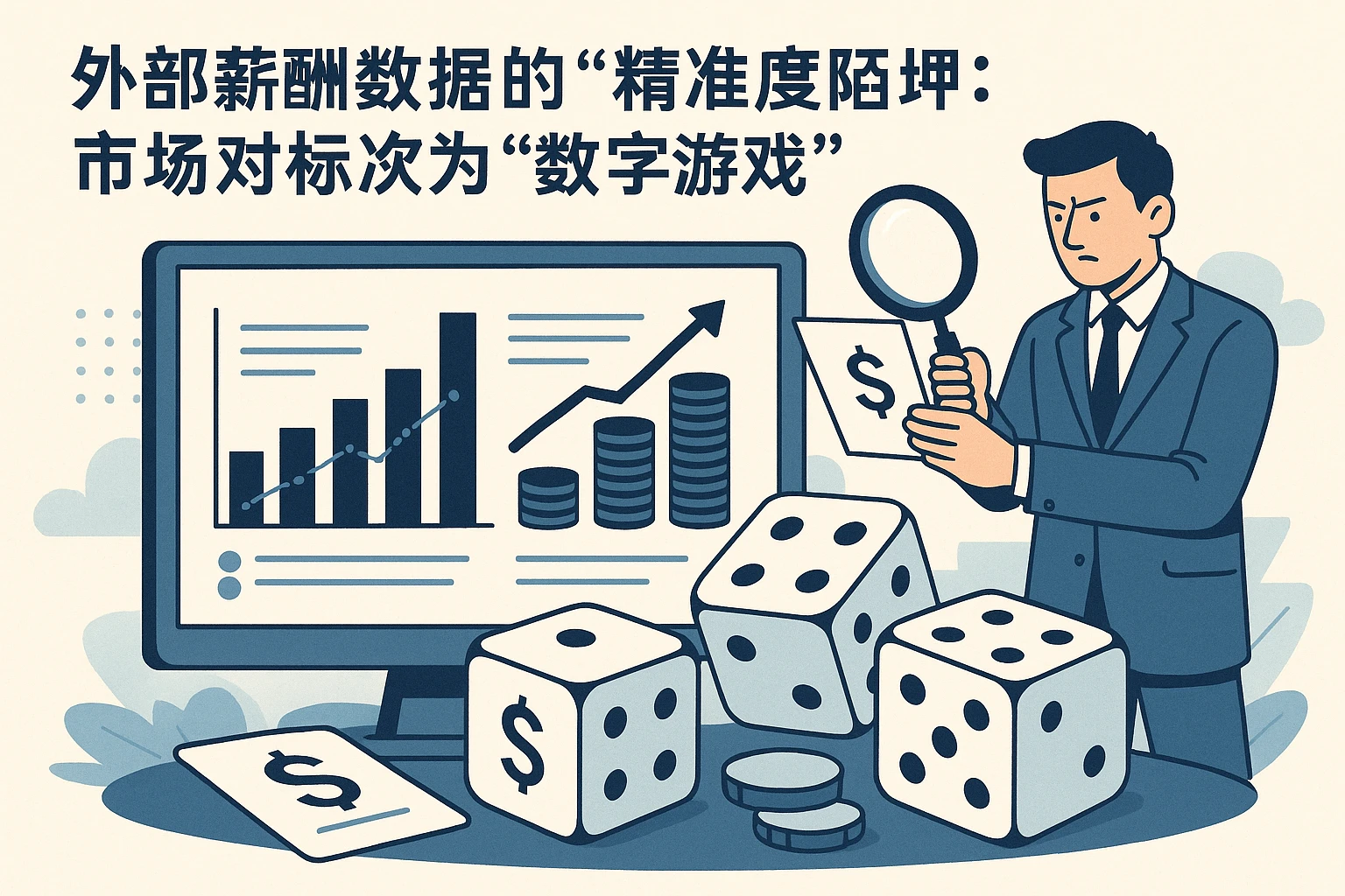 2. 外部薪酬数据的“精准度陷阱”：市场对标沦为“数字游戏”