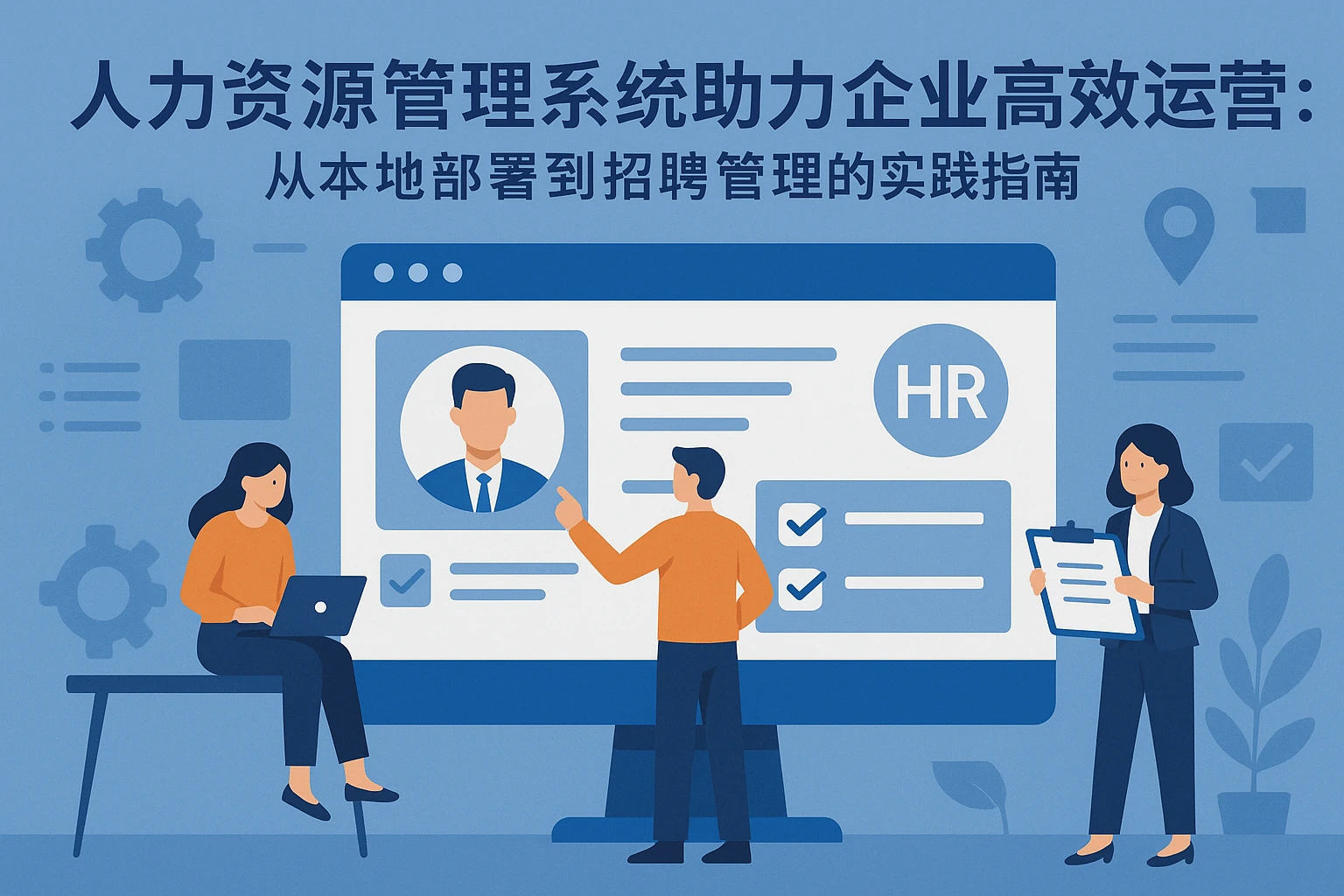 人力资源管理系统助力企业高效运营：从本地部署到招聘管理的实践指南