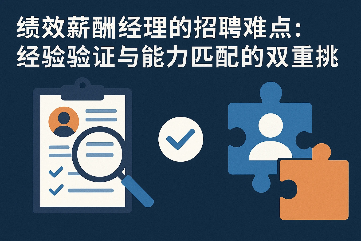 2. 绩效薪酬经理的招聘难点：经验验证与能力匹配的双重挑战