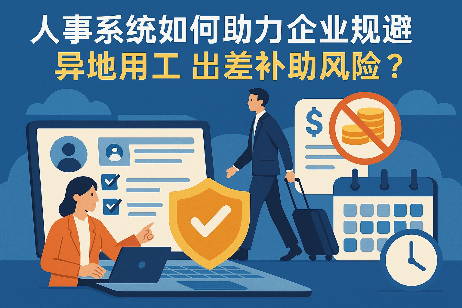 人事系统如何助力企业规避异地用工出差补助风险？