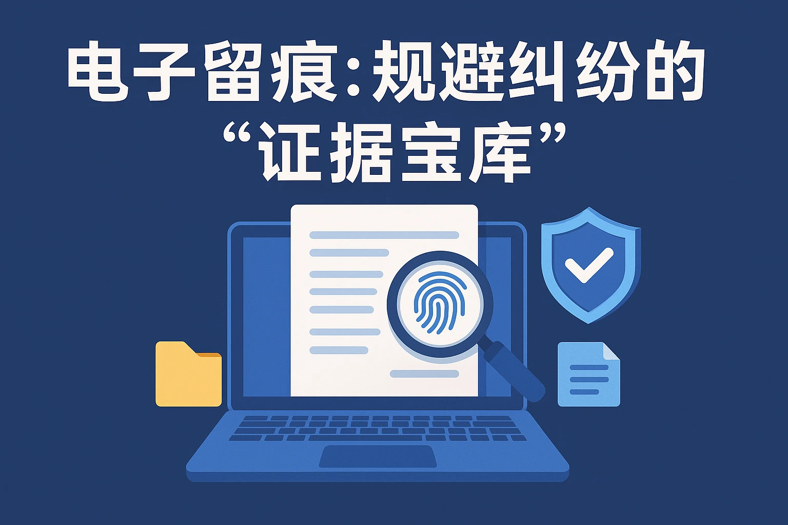 2. 电子留痕：规避纠纷的“证据宝库”