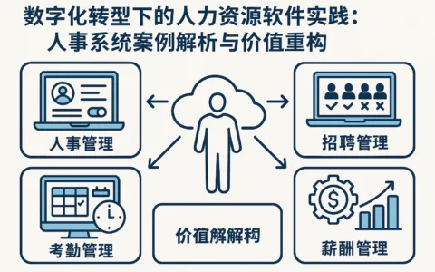数字化转型下的人力资源软件实践：人事系统案例解析与价值重构