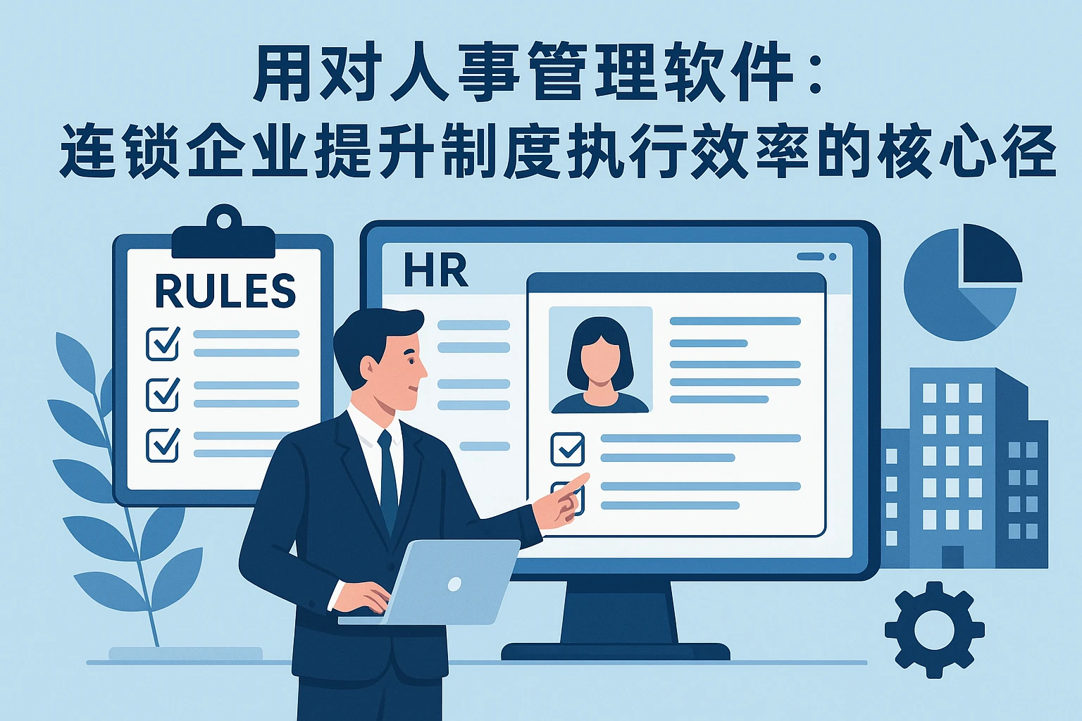 用对人事管理软件:连锁企业提升制度执行效率的核心路径