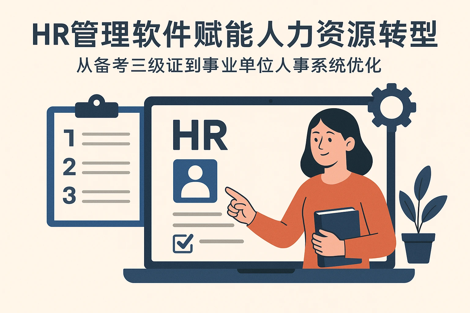 HR管理软件赋能人力资源转型：从备考三级证到事业单位人事系统优化