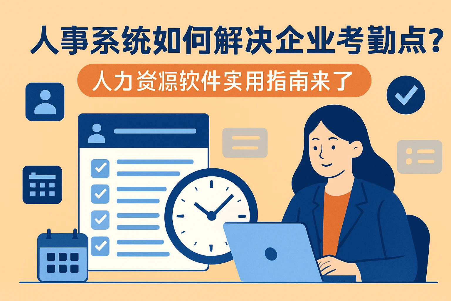 人事系统如何解决企业考勤痛点？人力资源软件实用指南来了
