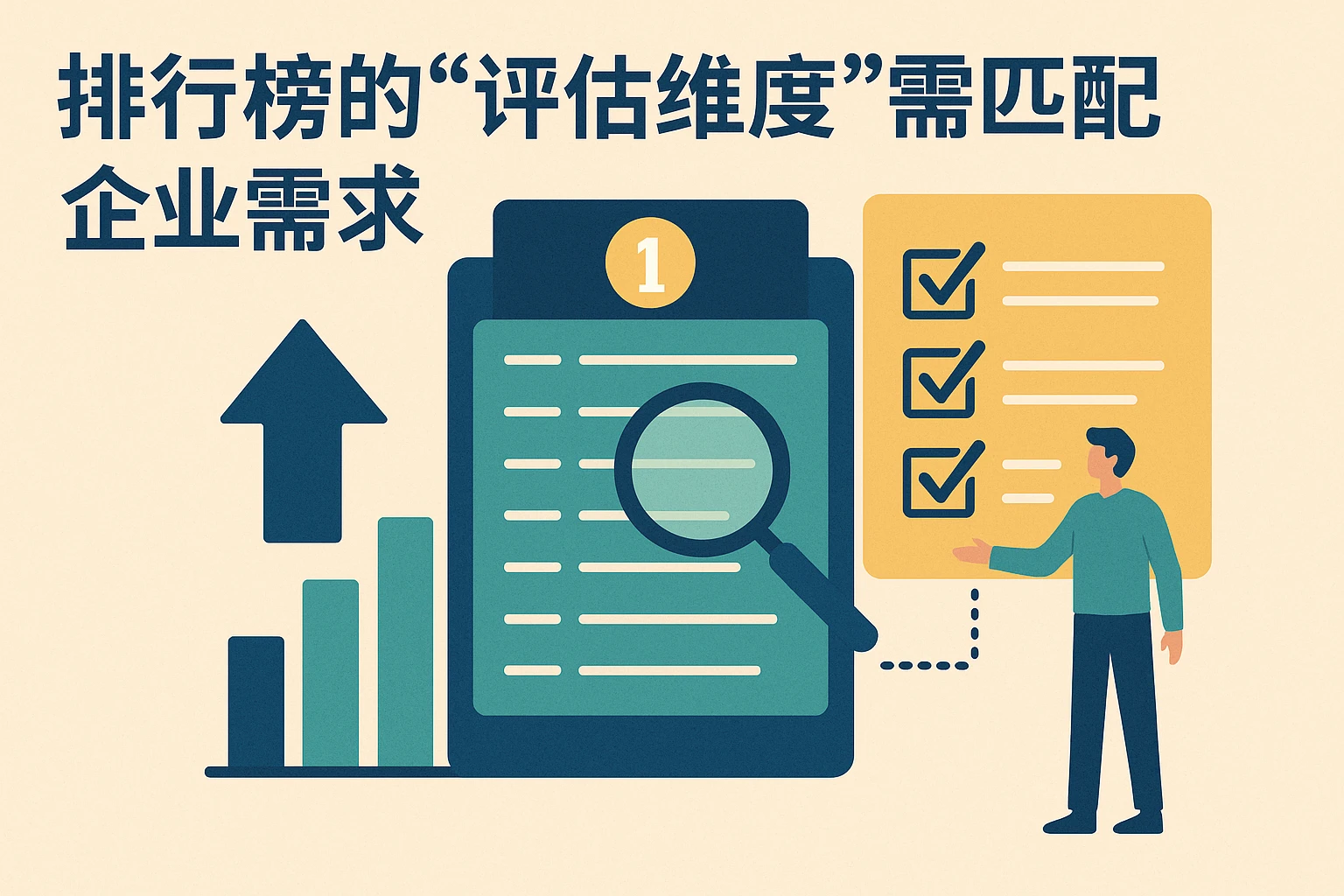 1. 排行榜的“评估维度”需匹配企业需求