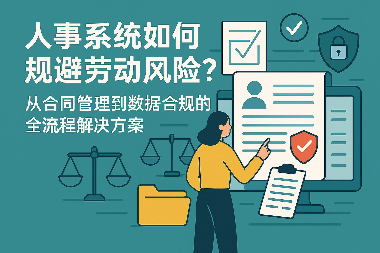人事系统如何规避劳动风险？从合同管理到数据合规的全流程解决方案