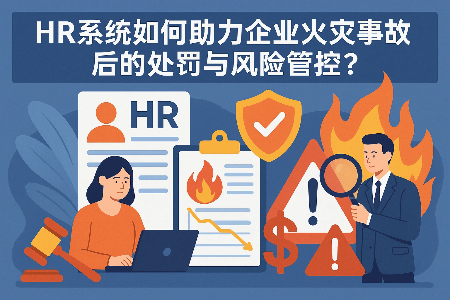人力资源系统如何助力企业火灾事故后的处罚与风险管控？