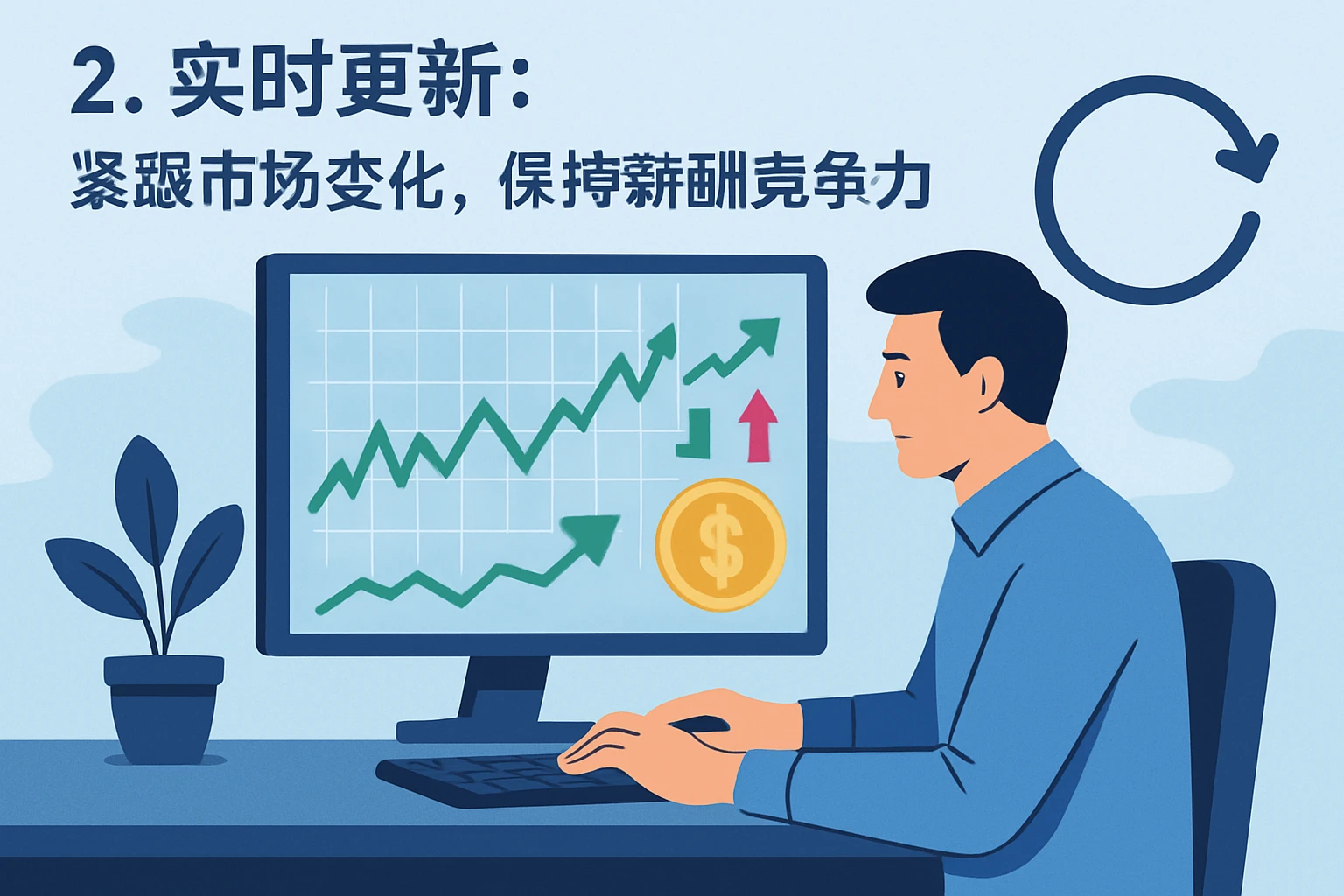 2. 实时更新：紧跟市场变化，保持薪酬竞争力