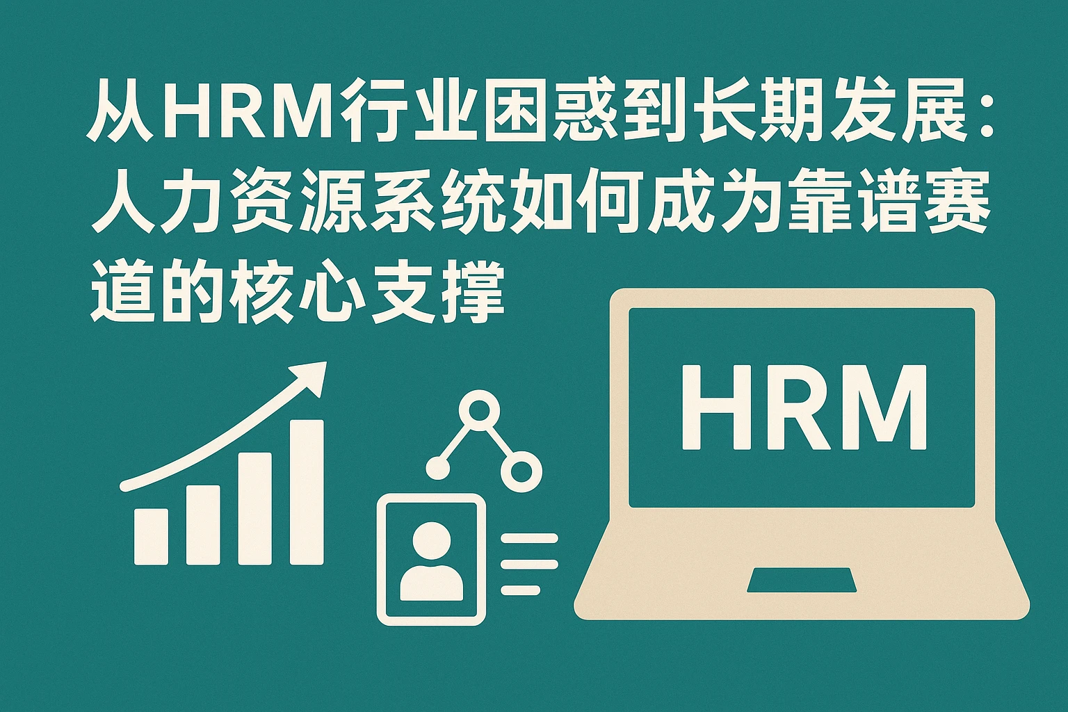 从HRM行业困惑到长期发展：人力资源系统如何成为靠谱赛道的核心支撑