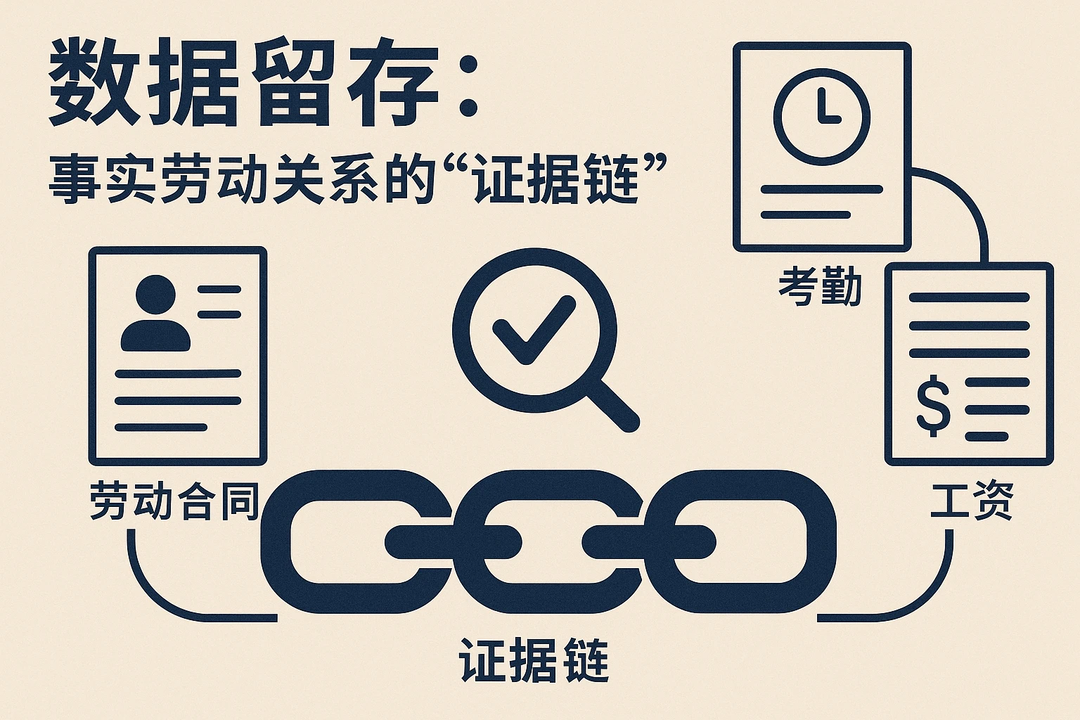2. 数据留存：事实劳动关系的“证据链”