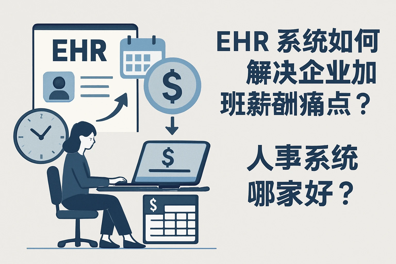 EHR系统如何解决企业加班薪酬痛点？人事系统哪家好？