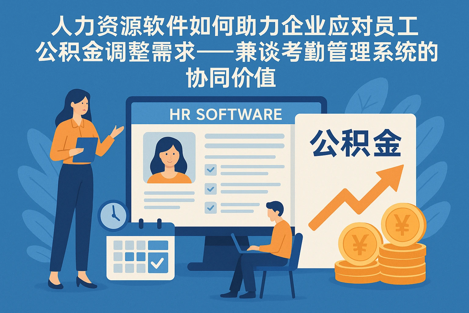 人力资源软件如何助力企业应对员工公积金调整需求——兼谈考勤管理系统的协同价值